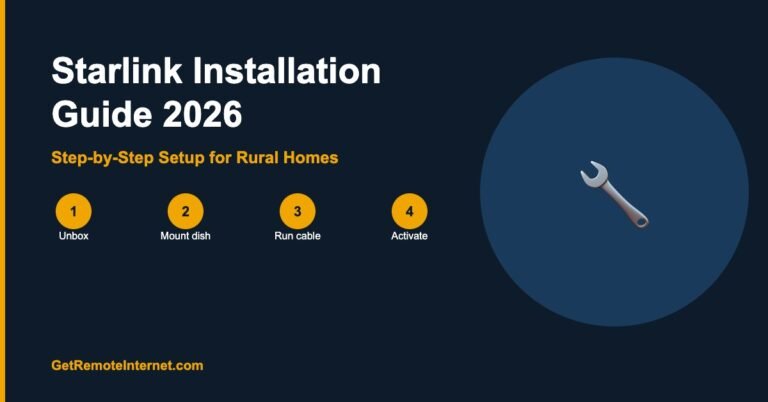 Starlink Installation Guide 2026: Step-by-Step Setup for Rural Homes