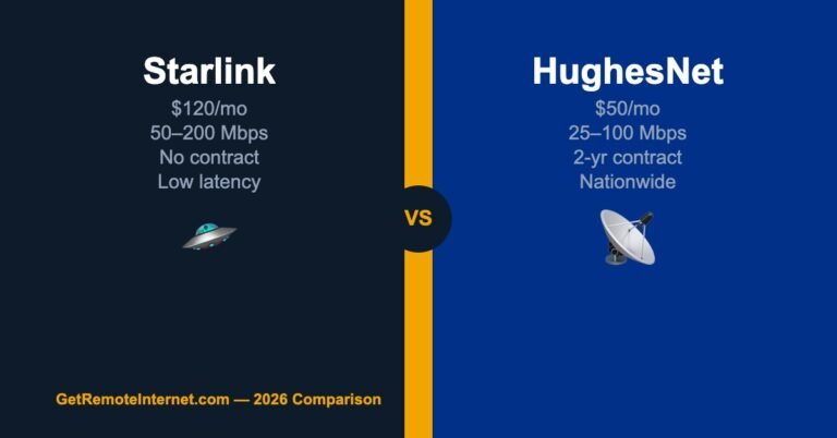 Starlink vs HughesNet 2026: Which Is Better for Rural Homes?